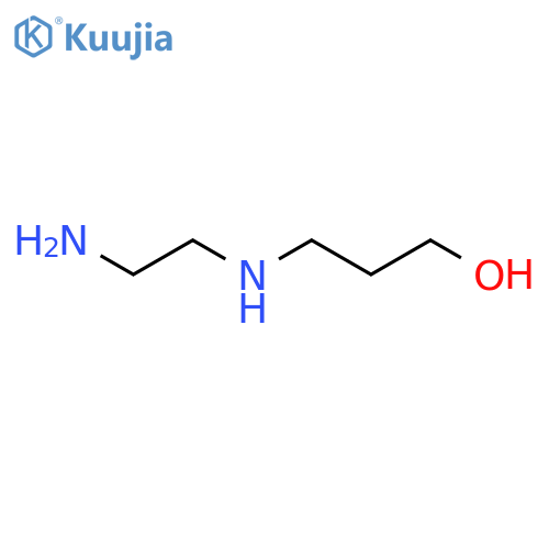 N-(3-Hydroxypropyl)ethylenediamine structure