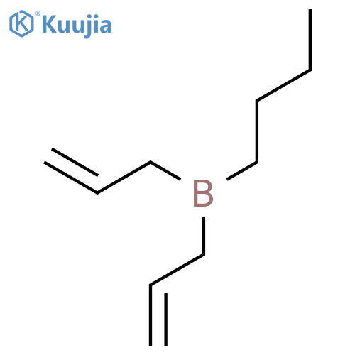 Borane, butyldi-2-propenyl- structure