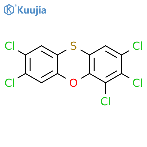 2,3,4,7,8-pentachlorophenoxathiin structure