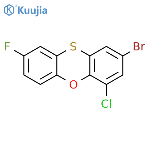 2-bromo-4-chloro-8-fluorophenoxathiine structure