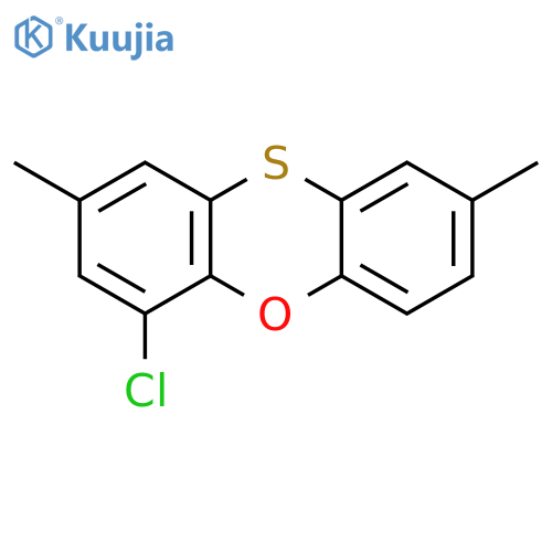 Phenoxathiin,4-chloro-2,8-dimethyl- structure