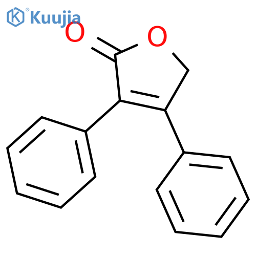 3,4-Diphenyl-2,5-Dihydrofuran-2-One structure