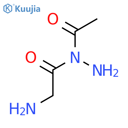 GLYCINE, N-ACETYL-, HYDRAZIDE structure