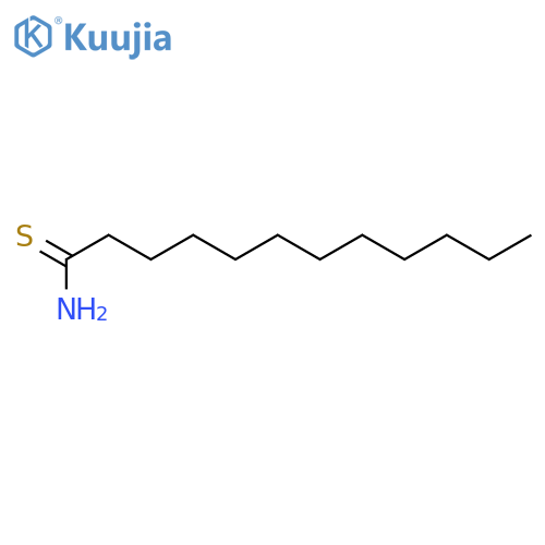 Dodecanethioamide structure