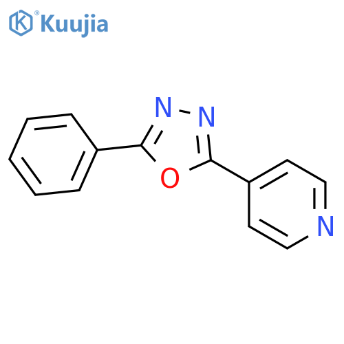 Pyridine, 4-(5-phenyl-1,3,4-oxadiazol-2-yl)- structure