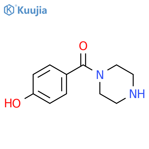 (4-HYDROXY-PHENYL)-PIPERAZIN-1-YL-METHANONE structure