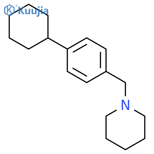 1-(4-Cyclohexylbenzyl)piperidine structure
