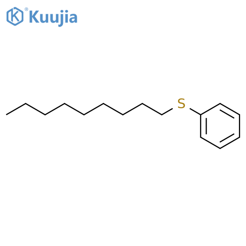 Nonyl(phenyl)sulfane structure