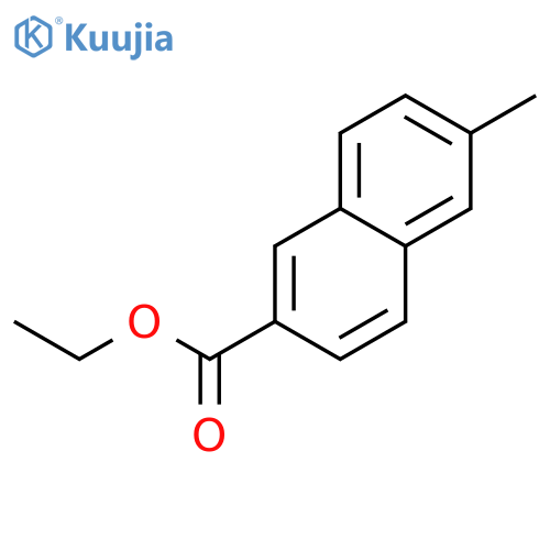 2-NAPHTHALENECARBOXYLIC ACID, 6-METHYL-, ETHYL ESTER structure