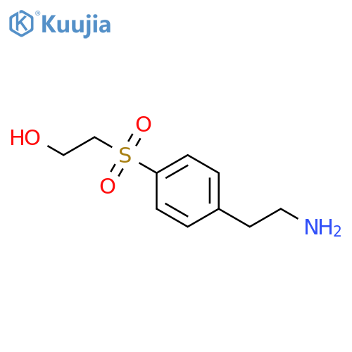 ETHANOL, 2-[[4-(2-AMINOETHYL)PHENYL]SULFONYL]- structure