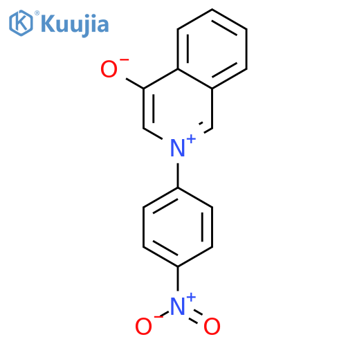 2-(4-nitrophenyl)isoquinolinium-4-olate structure