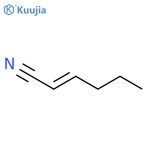 2-HEXENENITRILE structure