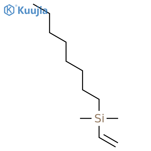 Silane, ethenyldimethyloctyl- structure