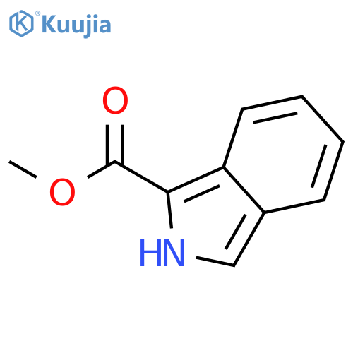 2H-Isoindole-1-carboxylic acid, methyl ester structure