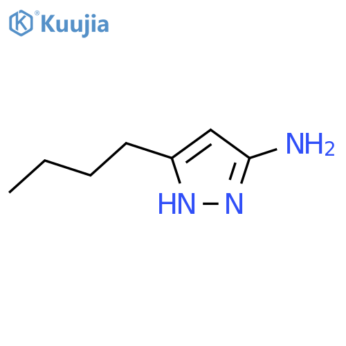 3-butyl-1H-pyrazol-5-amine structure
