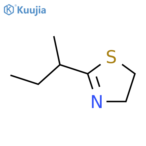 Thiazole,4,5-dihydro-2-(1-methylpropyl)- structure