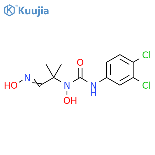 Urea,N'-(3,4-dichlorophenyl)-N-hydroxy-N-[2-(hydroxyimino)-1,1-dimethylethyl]- structure