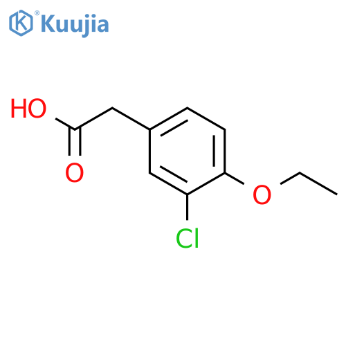 (3-chloro-4-ethoxyphenyl)acetic Acid structure