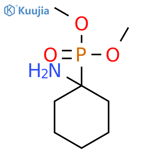 Phosphonic acid, (1-aminocyclohexyl)-, dimethyl ester structure