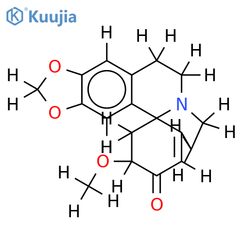 15,16-methanediyldioxy-3beta-methoxy-erythrin-1(6)-en-2-one structure
