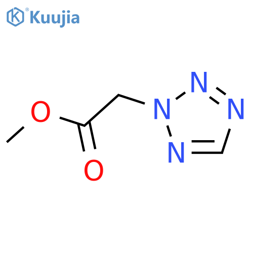 Methyl 2-(2-tetrazolyl)acetate structure