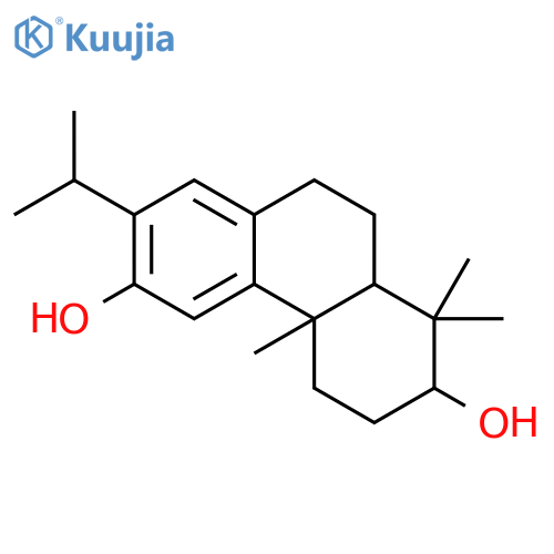 Podocarpa-8,11,13-triene-3.beta.,12-diol, 13-isopropyl- structure