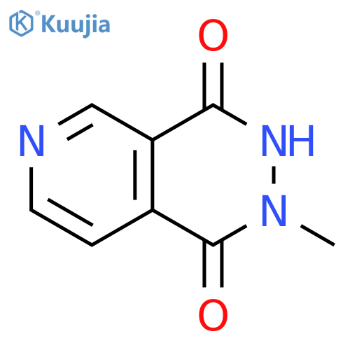 2,3-dihydro-2-methyl-Pyrido[3,4-d]pyridazine-1,4-dione structure