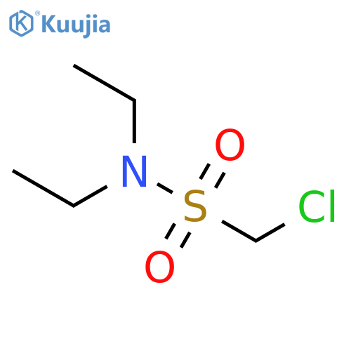 1-chloro-N,N-diethylmethanesulfonamide structure