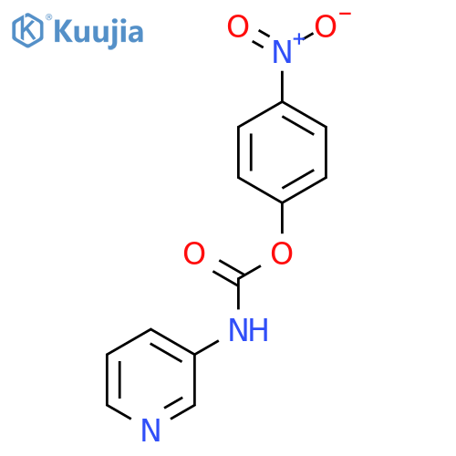 3-Pyridinylcarbamic Acid 4-Nitrophenyl Ester structure