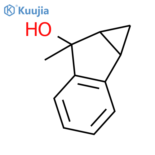 Cycloprop[a]inden-6-ol, 1,1a,6,6a-tetrahydro-6-methyl- structure