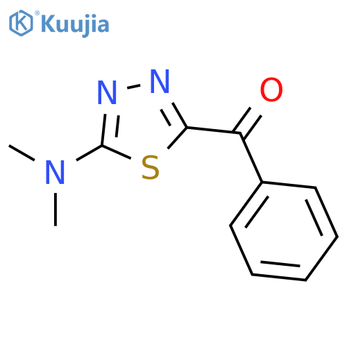 METHANONE, [5-(DIMETHYLAMINO)-1,3,4-THIADIAZOL-2-YL]PHENYL- structure