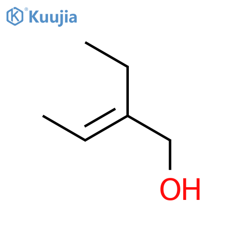 2-BUTEN-1-OL, 2-ETHYL-, (E)- structure