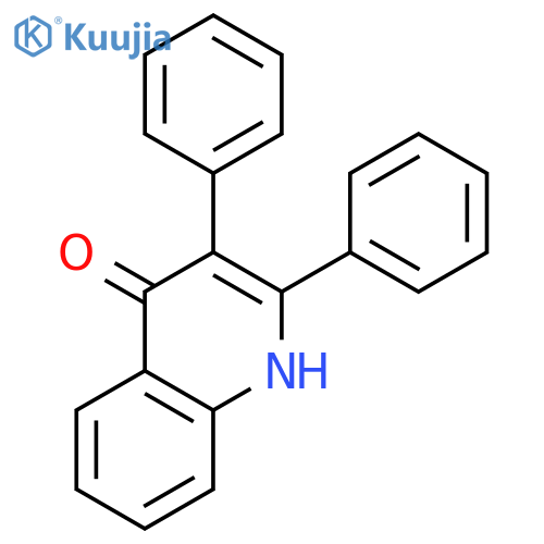 4(1H)-QUINOLINONE, 2,3-DIPHENYL- structure