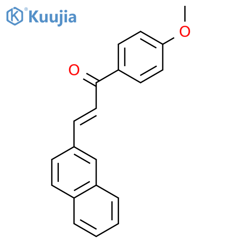 2-Propen-1-one, 1-(4-methoxyphenyl)-3-(2-naphthalenyl)- structure