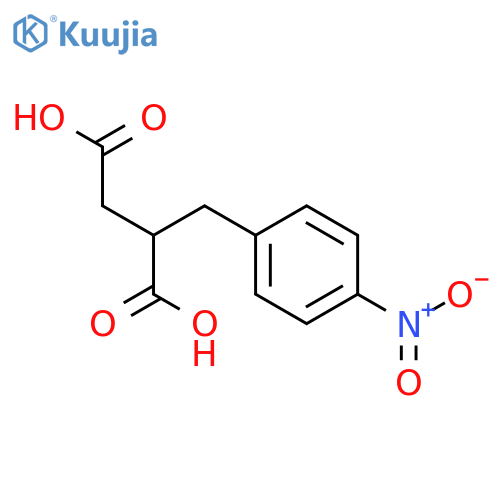 D,L-(p-Nitrobenzyl)succinic Acid structure