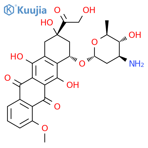 Epirubicin structure