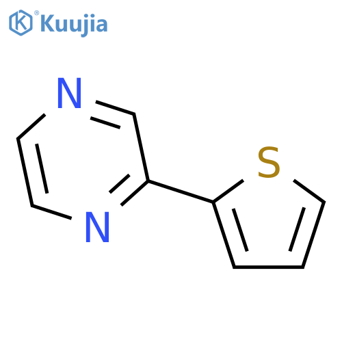 2-THIOPHEN-2-YL-PYRAZINE structure