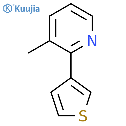 3-Methyl-2-(3-thienyl)pyridine structure