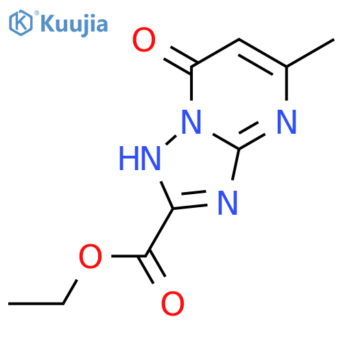[1,2,4]Triazolo[1,5-a]pyrimidine-2-carboxylicacid, 7-hydroxy-5-methyl-, ethyl ester structure