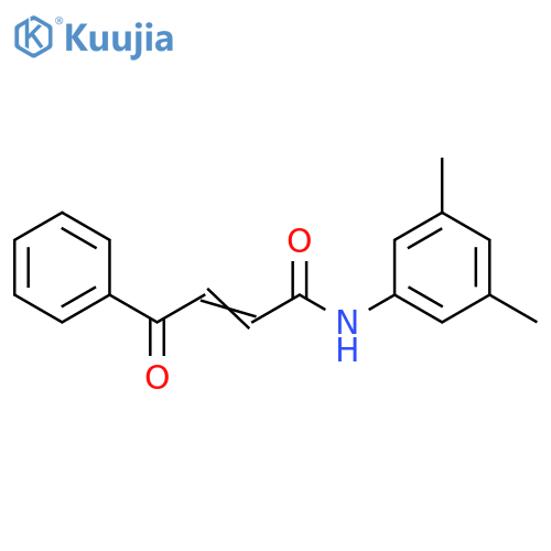 2-Butenamide, N-(3,5-dimethylphenyl)-4-oxo-4-phenyl- structure