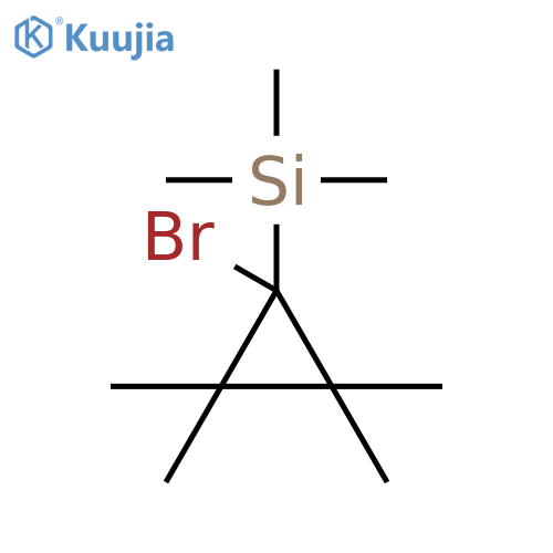 SILANE, (1-BROMO-2,2,3,3-TETRAMETHYLCYCLOPROPYL)TRIMETHYL- structure