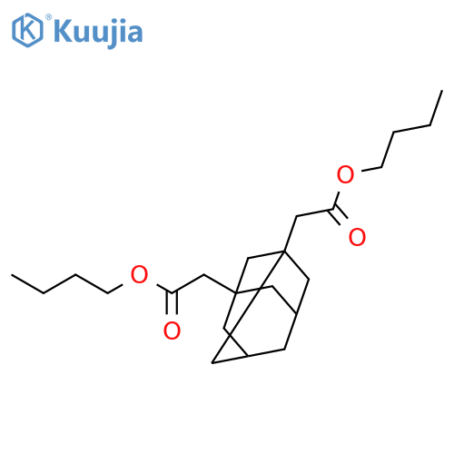 Tricyclo[3.3.1.13,7]decane-1,3-diacetic acid, dibutyl ester structure