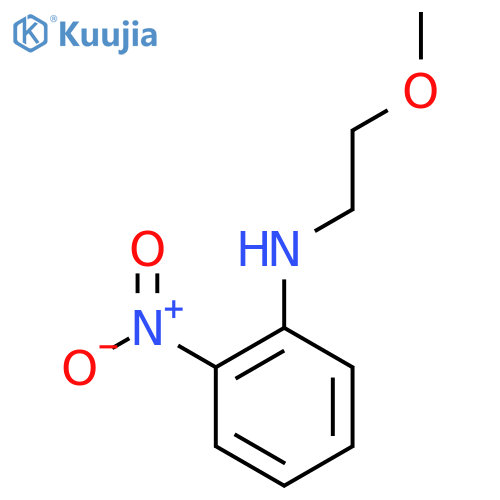 N-(2-Methoxyethyl)-2-nitroaniline structure