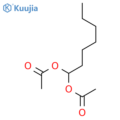 1,1-Heptanediol,1,1-diacetate structure