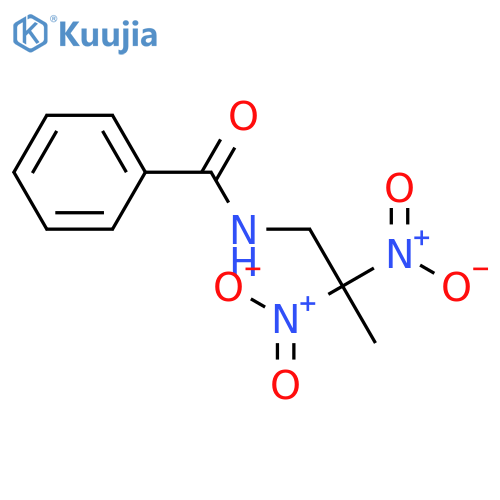 BENZAMIDE, N-(2,2-DINITROPROPYL)- structure
