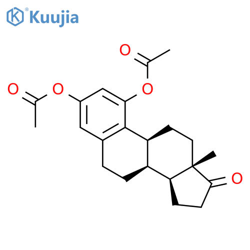 Estra-1,3,5(10)-trien-17-one, 1,3-bis(acetyloxy)-, (8a)- structure