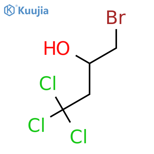 1-Bromo-4,4,4-trichlorobutan-2-ol structure