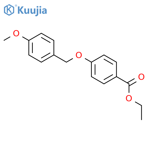 ethyl 4-(4-methoxybenzyloxy)benzoate structure