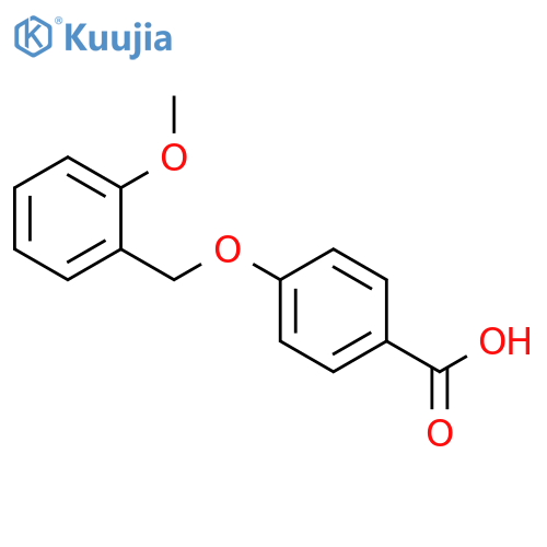 BENZOIC ACID, 4-[(2-METHOXYPHENYL)METHOXY]- structure