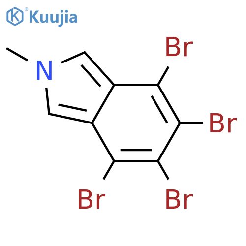2H-Isoindole, 4,5,6,7-tetrabromo-2-methyl- structure